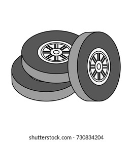 Car wheel tires
