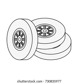 Car wheel tires