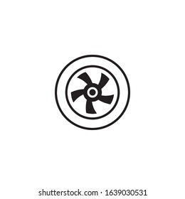 car wheel vector icon design template