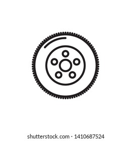 car wheels icon design template