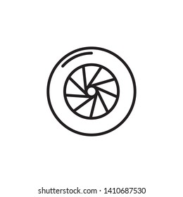 car wheels icon design template