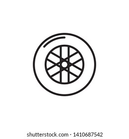 car wheels icon design template