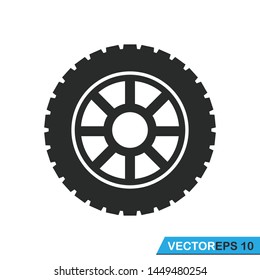 car wheels icon vector design template