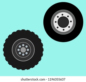 car wheels set