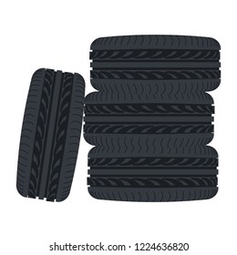 car wheels set