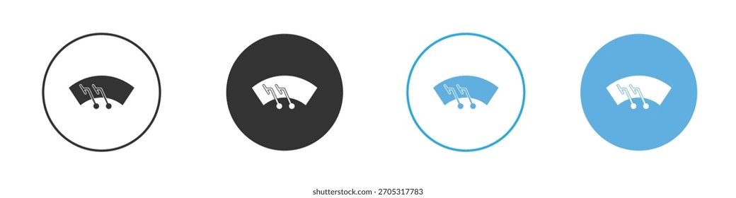 car windscreen icon. Graphic icon design template