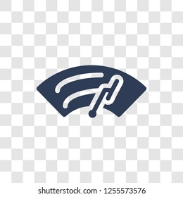 car windscreen icon. Trendy car windscreen logo concept on transparent background from car parts collection