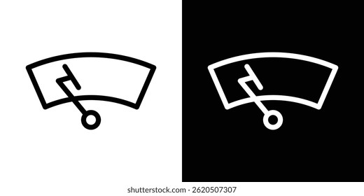 car windscreen icon vector, illustration logo template in trendy style