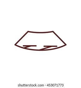 car windshield icon