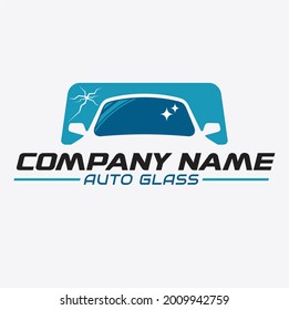 Car Windshield Icon, Icon For Auto Glass Specialist.