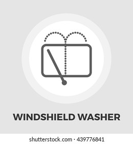 Car Wiper Icon Vector.