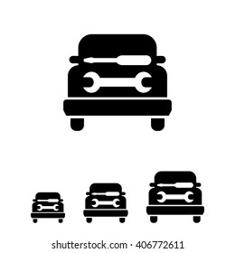 Car workshop icon