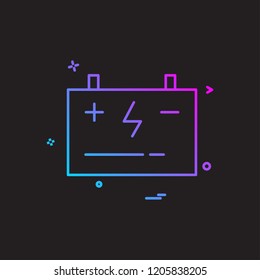 Car Workshop icon design vector 