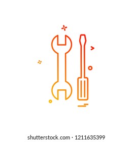 Car Workshop icon design vector 