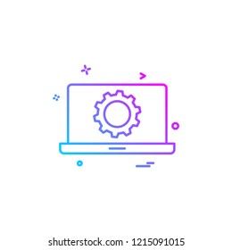 Car Workshop icon design vector 