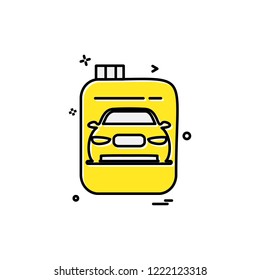 Car Workshop icon design vector 