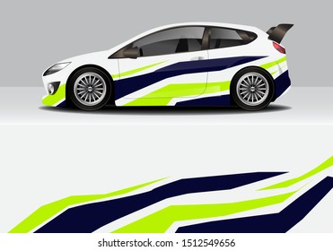 car wrap abstract modern vector design. eps10