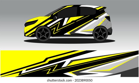 car wrap abstract racing graphic background for vinyl wrap and stickers