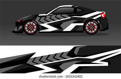 car wrap abstract racing graphic background for vinyl wrap and stickers