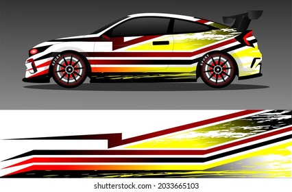 car wrap abstract racing graphic background for vinyl wrap and stickers