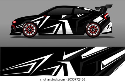 ajuste de coches fondo gráfico de carreras abstracto para envolver y pegatinas de vinilo