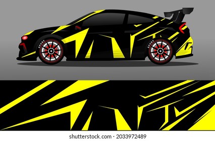 car wrap abstract racing graphic background for vinyl wrap and stickers