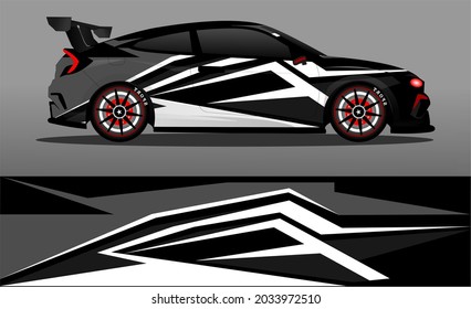 ajuste de coches fondo gráfico de carreras abstracto para envolver y pegatinas de vinilo