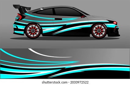 Car Wrap Abstract Racing Graphic Background For Vinyl Wrap And Stickers