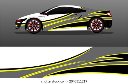 car wrap abstract racing graphic background for vinyl wrap and stickers