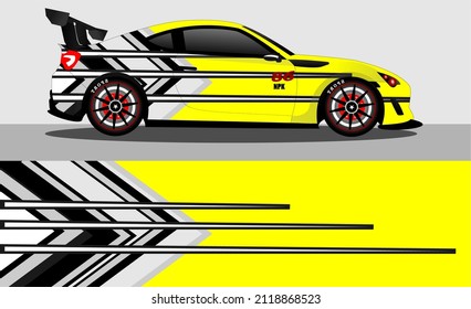 ajuste de coches fondo gráfico de carreras abstracto para envolver y pegatinas de vinilo