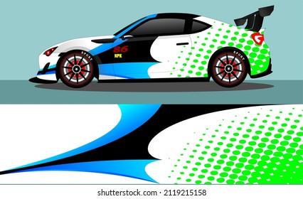 car wrap abstract racing graphic background for vinyl wrap and stickers