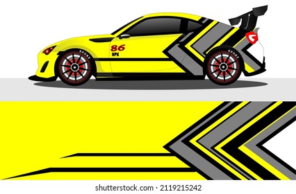 car wrap abstract racing graphic background for vinyl wrap and stickers