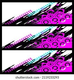 car wrap abstract racing graphic background for vinyl wrap and stickers