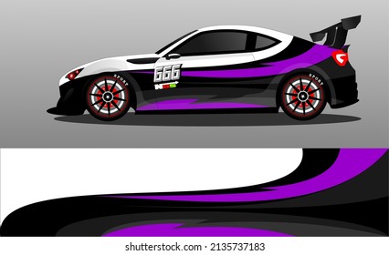 car wrap abstract racing graphic background for vinyl wrap and stickers