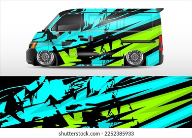 car wrap abstract racing graphic background for vinyl wrap and stickers