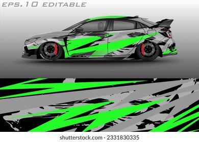 car wrap abstract racing graphic background for vinyl wrap and stickers