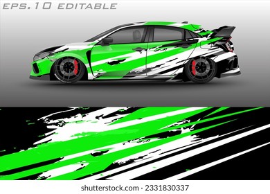 car wrap abstract racing graphic background for vinyl wrap and stickers