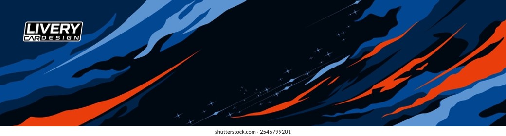 car wrap abstract racing graphic background for vinyl wrap and sticker