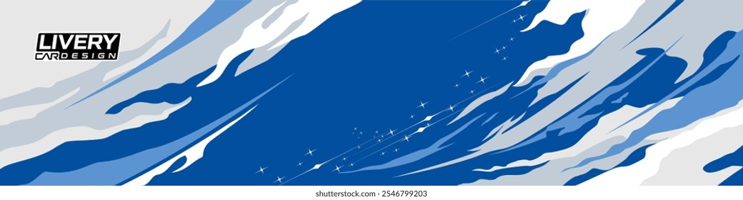 Fondo gráfico abstracto de carreras de envoltura de coche para envoltura de vinilo y pegatina