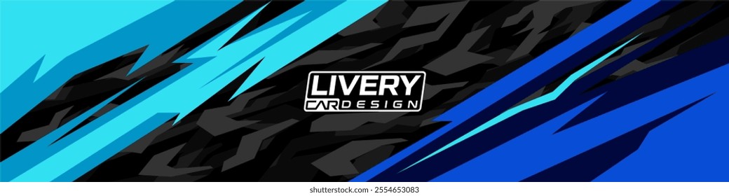 car wrap abstract racing graphic background for vinyl wrap and sticker