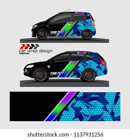 car wrap background vecctor for vehicle vinyl sticker