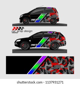 car wrap background vecctor for vehicle vinyl sticker