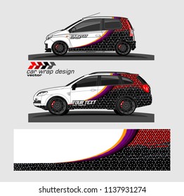 car wrap background vecctor for vehicle vinyl sticker