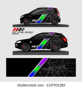 car wrap background vecctor for vehicle vinyl sticker