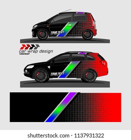 car wrap background vecctor for vehicle vinyl sticker