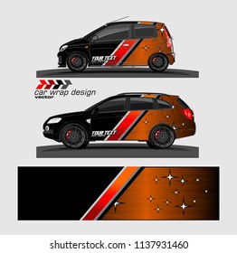 car wrap background vecctor for vehicle vinyl sticker