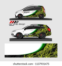 car wrap background vecctor for vehicle vinyl sticker