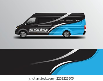 Vector de diseño de empresa de ajuste de coche. Diseño de fondo gráfico para el vehículo