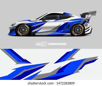 Car Wrap Decal Design Concept Abstract Stock Vector (Royalty Free ...