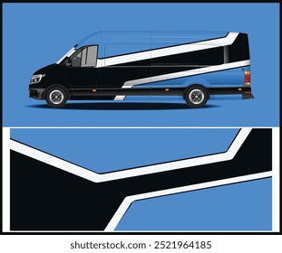 Concepto de diseño de calcomanía de envoltura de coche. Fondo Abstractas del grunge para los vehículos del abrigo del coche